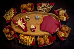 Composizione fritti finger food